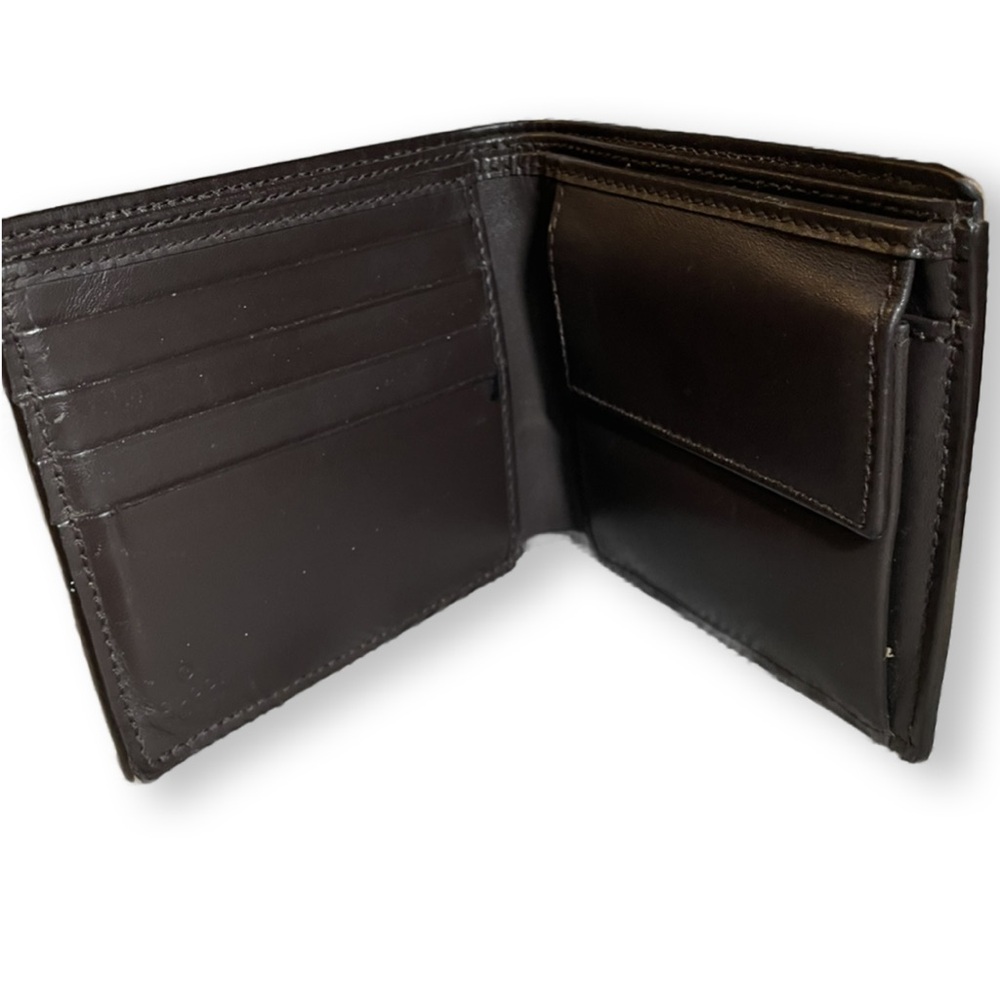 Gucci - GG Supreme Web Brown Bifold Wallet | Men’s - Coated Canvas - Picture 6 of 17